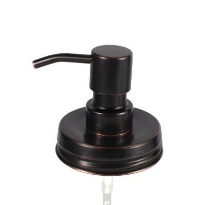 China Modern Oil Rubbed Bronze Finish C-Pump Soap And Lotion Dispenser Pump, Replacement For Your Bottles for sale