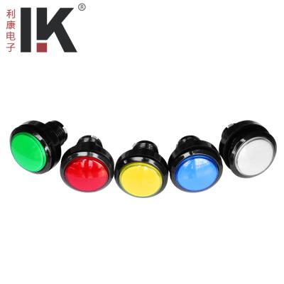 China Game plastic plastic button in round shape for sale