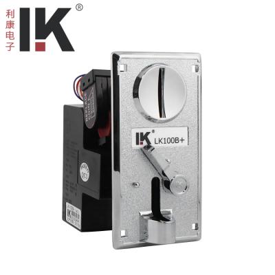 China Metal & Plactics LK100B+ & Plactics Alloy Single Silver Color Zine Board Coin Acceptor for sale