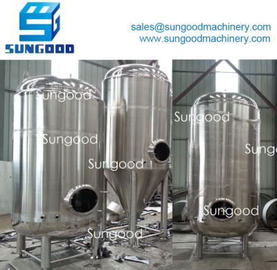 China Bar Sungood Stainless Steel Jacket and Bright Insulated Beer Brite Beer Tank/Servant Storage Tank for sale