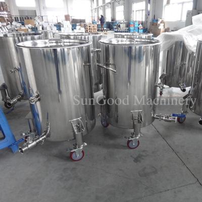 China SS304 stainless steel collection tank for distillery, brewery, cidery, winery, for beverage, spirits, SS304, SS316 for sale