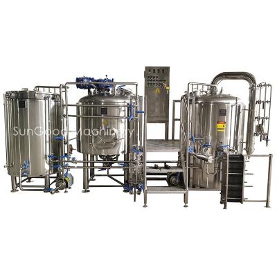 China 7BBL-20BBL hotels custom design steel staines brewhouse mash system tank for fermentation tank for sale