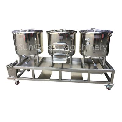 China Hotels Home Beer Brewing Equipment Polit Beer Brewery Equipment 1BBL Electric Home Brewing System for sale