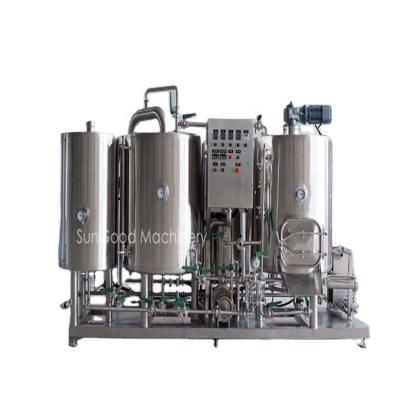 China 1BBL-3BBL hotels custom design steel staines brewhouse mash system tank for fermentation tank for sale