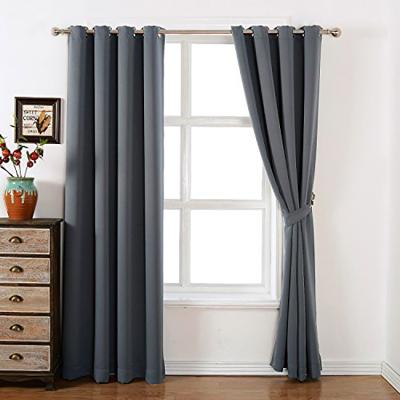 China Blackout Grommet Window Curtain Fabric Top Cheap Curtains for sale