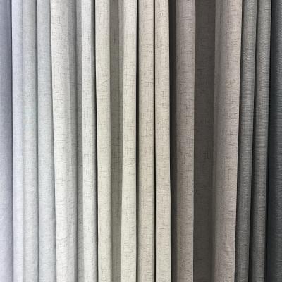 China Blackout Soft Blackout Opposite 100% Linen Curtains With Liner Blackout Drapes For Living Room for sale