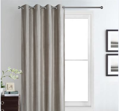 China Hot Selling Blackout Curtain 100 Decorative Ready Made Polyester Velvet Fabric Italian Curtain Pure for sale