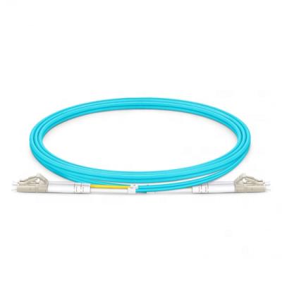 China FTTH Customized OM4 Duplex Fiber Optic LC/SC/FC/ST/E2000 Multimode Patch Cable for sale