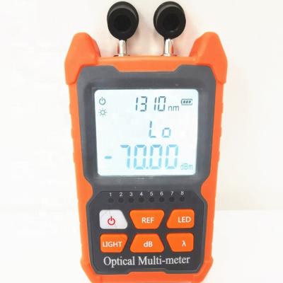 China FTTH Power Meter -70~+6dBm GW3206 -2 Handheld Fiber Optic Multimeter OPM VFL for sale