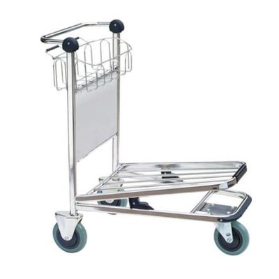 China High End Airport Trolley Duty Free Shop Luggage Three Wheel Shopping Trolley For Airport for sale