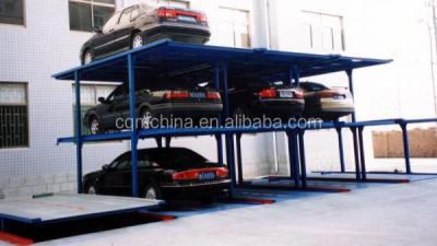 China automatic hydraulic double car parking lift system 2017 CQM-1 for sale