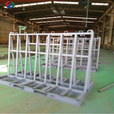 China Good Performance Stocked Glass Trolley Storage Rack In Factory for sale