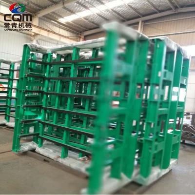 China Hot Sales Stored For Cart Storage Glass Rack With Wheels for sale