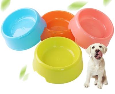 China Whole Sale Viable Lower MOQ Fast Shipping Customized Pet Color Soft Feeding Water And Food Cat Dog Indoor Or Outdoor Plastic Bowl for sale