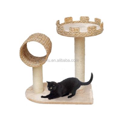 China OEM&ODM Cat Bed Cat Tree With Sustainable Sisal Pole for sale