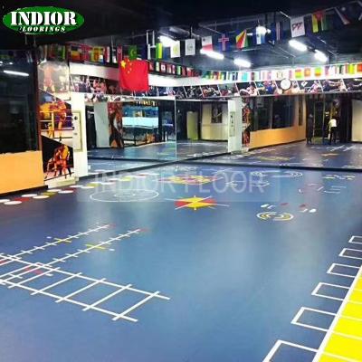 China Modern Baby Play Gym Mat Anti Slip PVC PVC Flooring Plastic Sheet USA for sale