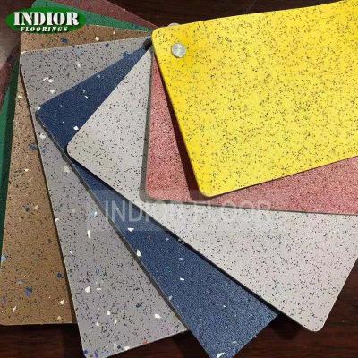 China Indonesia Solid Backer Modern Heterogeneous PVC Vinyl Flooring Flooring Roll Carpet For Hospital Hotel for sale