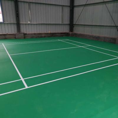 China Modern Badminton Sports Indoor Basketball Court Flooring 4.5Mm PVC Flooring for sale