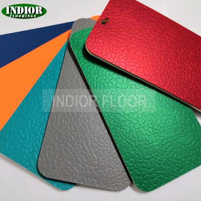 China New Modern High Bound Vinyl Badminton Court Bound PVC Flooring Flexible Cushion India Soft for sale