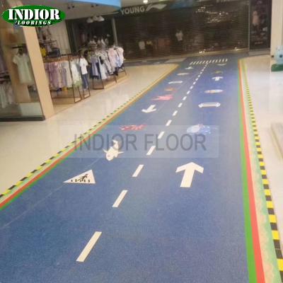 China Modern 8.0mm Gym Vinyl PVC Flooring Roll USA for sale