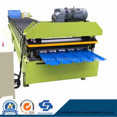 China Factory Price Customized Steel Trapezoidal Roof/Glazed Roof Tile Making Machine/Roll Forming Machine /Roofing Tile Sheets Machine for sale