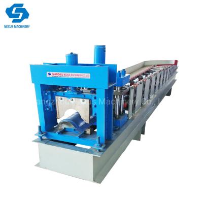 China High Speed Prepainted Steel Roof Tile Ridge Cap Roll Forming Machine for sale