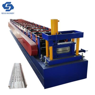 China Wall Board Scaffold Sheet Forming Machine Foot Pedal Plate Roll Formed Machinery for sale