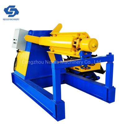 China 3-10 Ton Customized Aluminum Steel Coil Manual Uncoiler Decoiler Machine /Hydrualic Uncoiler Unwinder Machines for sale