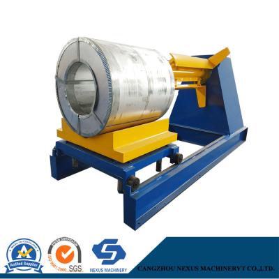 China Metal Sheet Coil Decoiler for Cold Roll Forming Mill for sale