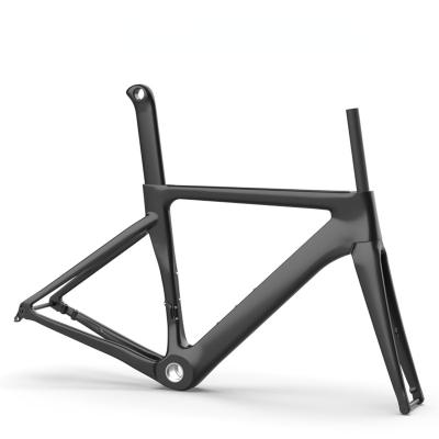 China Road Bikes Full Carbon Fiber Vehicle Frame Road Bike Frame for sale