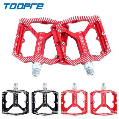 China TOOPRE BMX Bicycle Pedal Supporting Road Bike Aluminum Alloy Pedal Mountain Bike Pedal Widened and Enlarged for sale