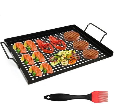 China Dustproof Non-Stick BBQ Grill Accessories Grill Basket for sale