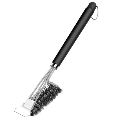 China Easily Cleaned BBQ Grill Brush Grill Brush Cleaner For Grill Cooking Grates for sale