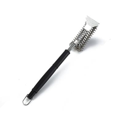 China Easily Cleaned Grill Brush and Scraper Steel Wire Grill Cleaning Brushes BBQ BBQ Brush for sale