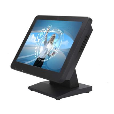 China Shopping Malls Dual Screen All In One Touch POS 17inch J1900 Point Of Sale Register POS System for sale