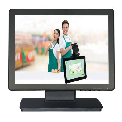 China True industrial application flat panel display 15 inch capacitive touch screen monitor for POS system for sale