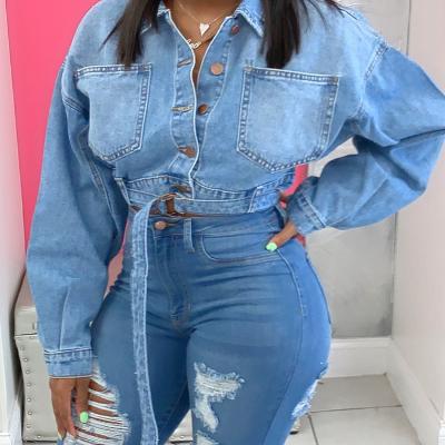 China Wholesale QUICK DRY 2020 Style Ladies Jeans Jacket Tassel Design Jacket Women Short Denim Coat for sale