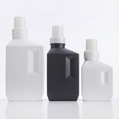 China 2019 Personal Care Wholesale HDPE Empty Laundry Detergent Plastic Liquid Wash Bottle 400ml 600ml 1000ml With Screw Cap for sale