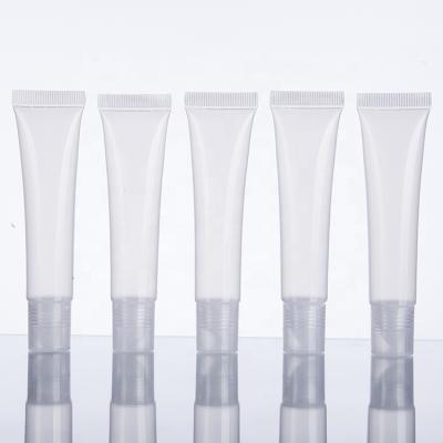 China Clear Mini Lip Gloss Packaging Stock Sample 8g Lip Gloss Tube for sale