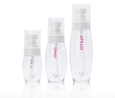 China Small MOQ 50ml Toner PETG Stock Transparent Mist Packaging Cosmetic Spray Bottle Cosmetic for sale