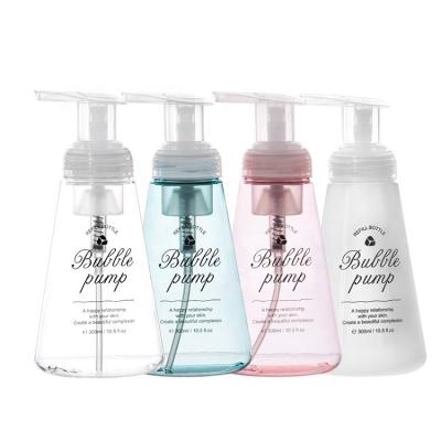 China BEAUTY PACKAGING Cone Shape Hand Wash Face Wash Liquid Foam PETG Foam Pump Bottle 150ml for sale