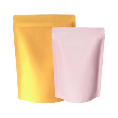 China Silver Barrier Pouch Mylar Ziplock Bags Foil Packaging Bags With Smell Proof Packaging for sale