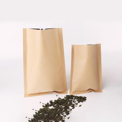 China Moisture Proof Aluminized Kraft Paper Bag Life Using Seal Bag Custom Printing Zipper Bag for sale