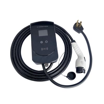 China Hot Selling Fast Charging European Standard 7KW 32A Single Phase Type2 Type A RCD EV Car Wallbox Charger for sale