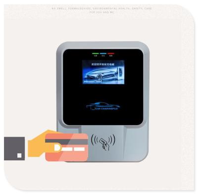 China RFID Card Warning Light Home 380V 32A 22KW AC EV Charger Wall Mounted Station Wallbox Charging Electric Vehicle Car OCPP Portab for sale