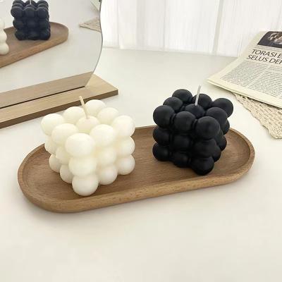 China Wholesale Customized Luxury Eco-friendly Birthdays Soy Wax Home Decoration Ball Bubble Candles Gift Set Box for sale