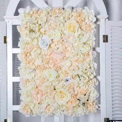 China Bridal Bouquets Wholesale White Background Artificial Flowers Wall Wedding Decor for sale