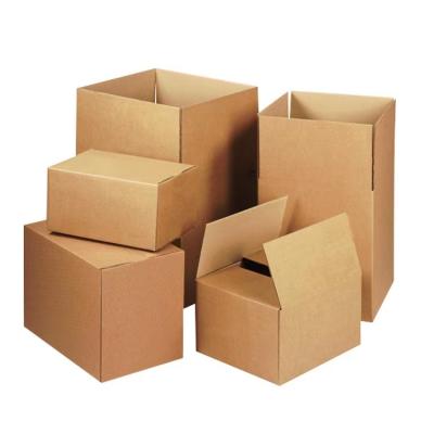 China Large Stock China Manufacture Materials FBA Logistics Corrugated Square Packing Corrugated Ship Box For Amazon for sale