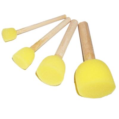 China Used for painting and stamping. 2021 Hot Selling Artist Paint Foam Brushes Sponge With Unique Design for sale