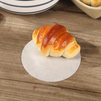 China Parchment Greaseproof Customizable Non-stick Round Pan Barbecue Paper Silicone Printed Food Grade Size Baking Paper Liners for sale